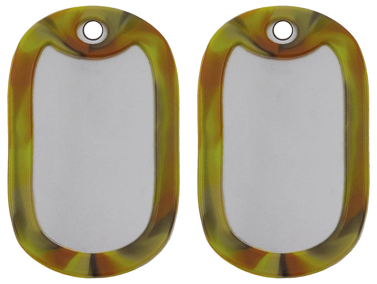 Silencieux en silicone MFH Type II et Type IV pour plaques d'identité