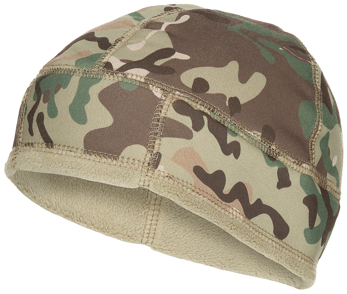 Bonnet polaire BW MFH six panneaux à bord doublé et intérieur gratté