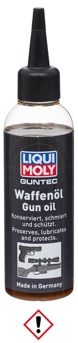 Huile d'entretien pour arme Liqui Moly Guntec 100 ml sans acide pour métal et polymère
