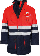 Veste de pluie britannique Royal Mail tout polyester, surplus d'occasion, lot de 5