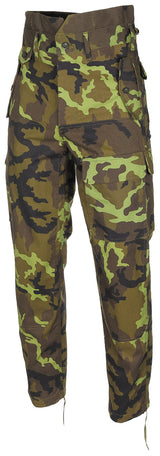 Pantalon de combat tchèque M 95 MFH en polycoton 50/50 genoux et fessier renforcés