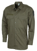 Chemise de campagne autrichienne à manches longues, surplus comme neuf