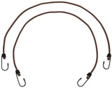 Lot de 2 tendeurs élastiques MFH 75 cm diamètre 6 mm à crochets en acier