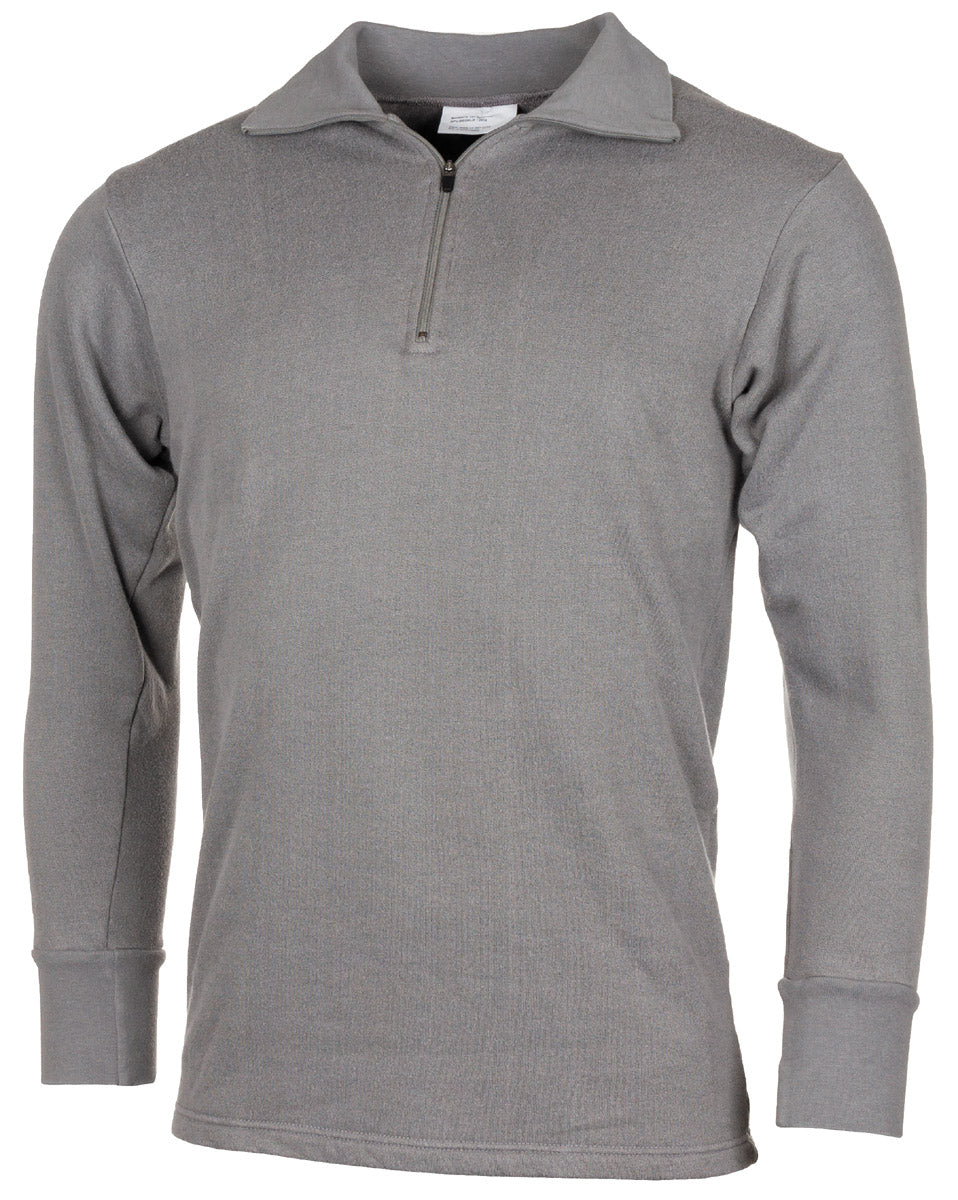 Sous-pull à col roulé néerlandais à fermeture à glissière pelucheux, surplus d'occasion, lot de 10