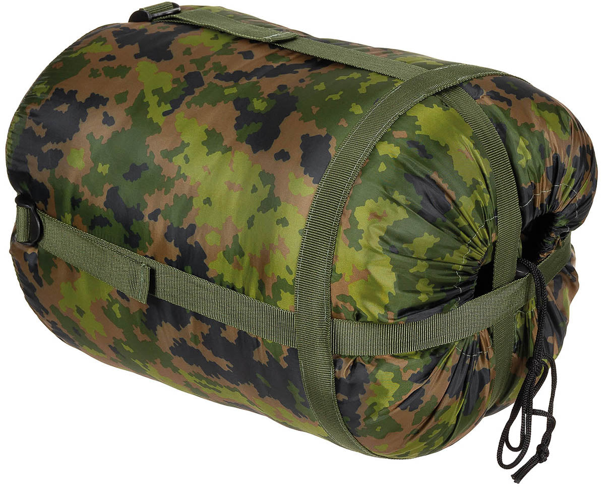 Sac de couchage sarcophage MFH garnissage 2 couches confort 2,4 °C extrême -19,6 °C