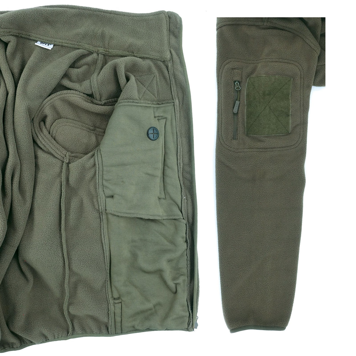 Veste polaire OPEX Fitté polyester 390 g/m² bas élastiqué et poche de manche