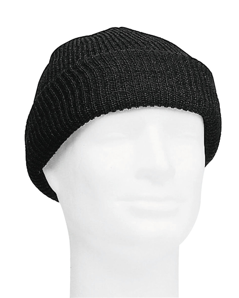 Bonnet militaire type US Watch Cap Mil-Tec en laine 100 % pour saison froide