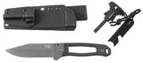 Couteau Scorpion Fox Outdoor pleine soie lame 11,5 cm manche G10 gaine Kydex