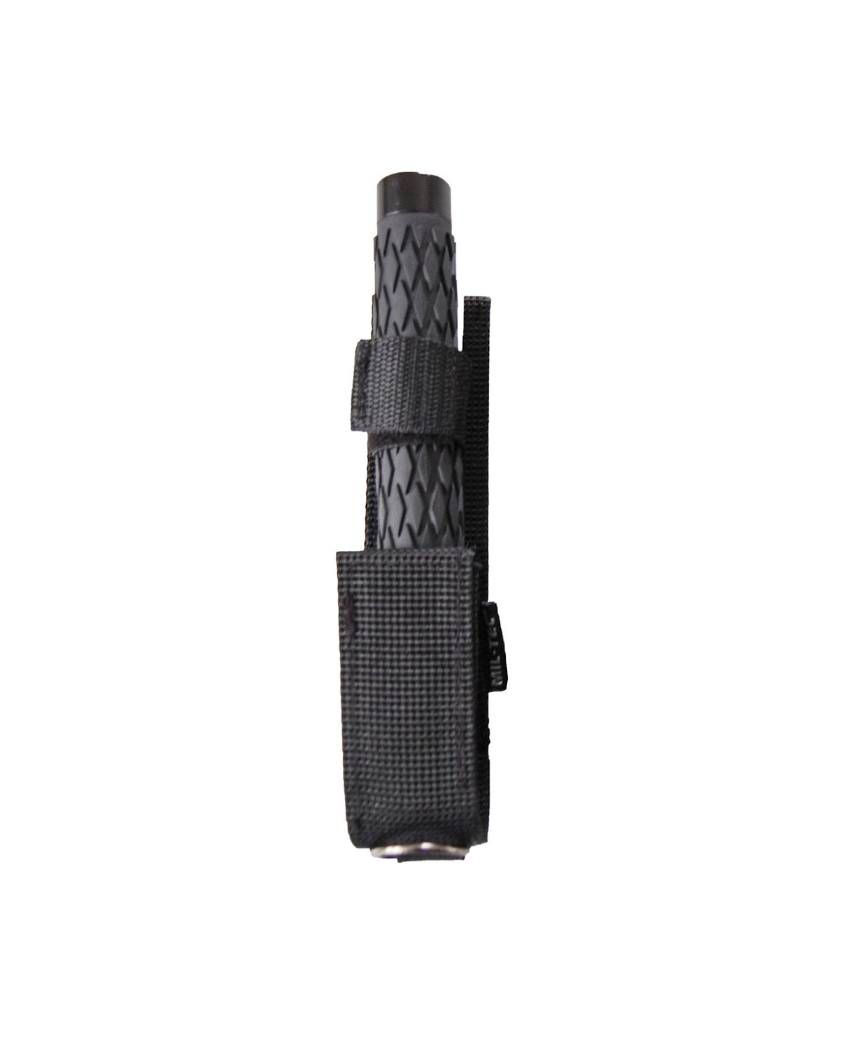 Matraque télescopique Mil-Tec acier au carbone 20 / 53 cm poignée TPE avec étui nylon