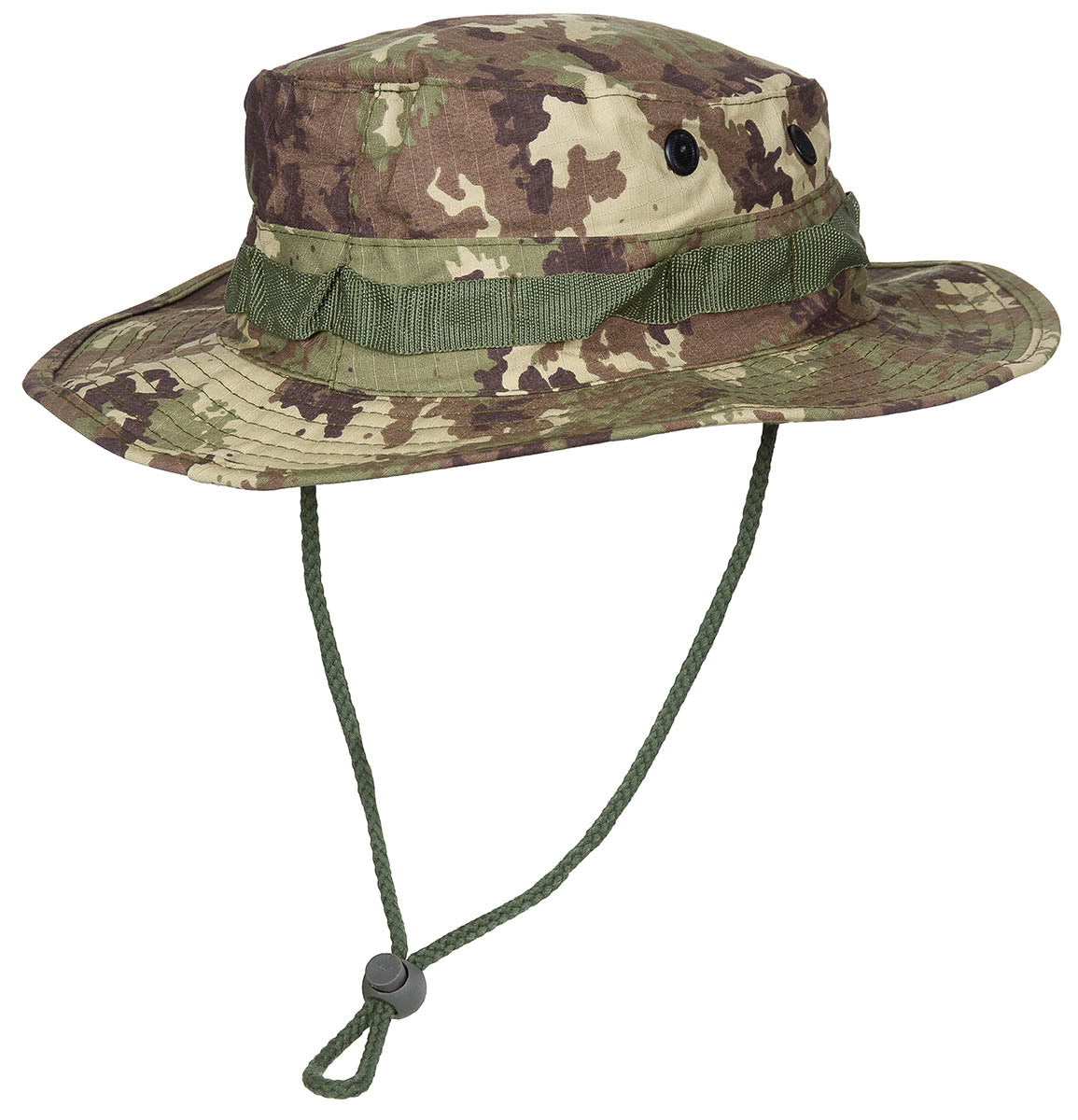 Chapeau de brousse US GI Boonie MFH en coton Rip Stop à passants périphériques