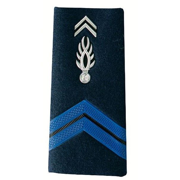 Fourreaux de grade Patrol Equipement gendarme adjoint plastifiés 11 x 5 cm paire