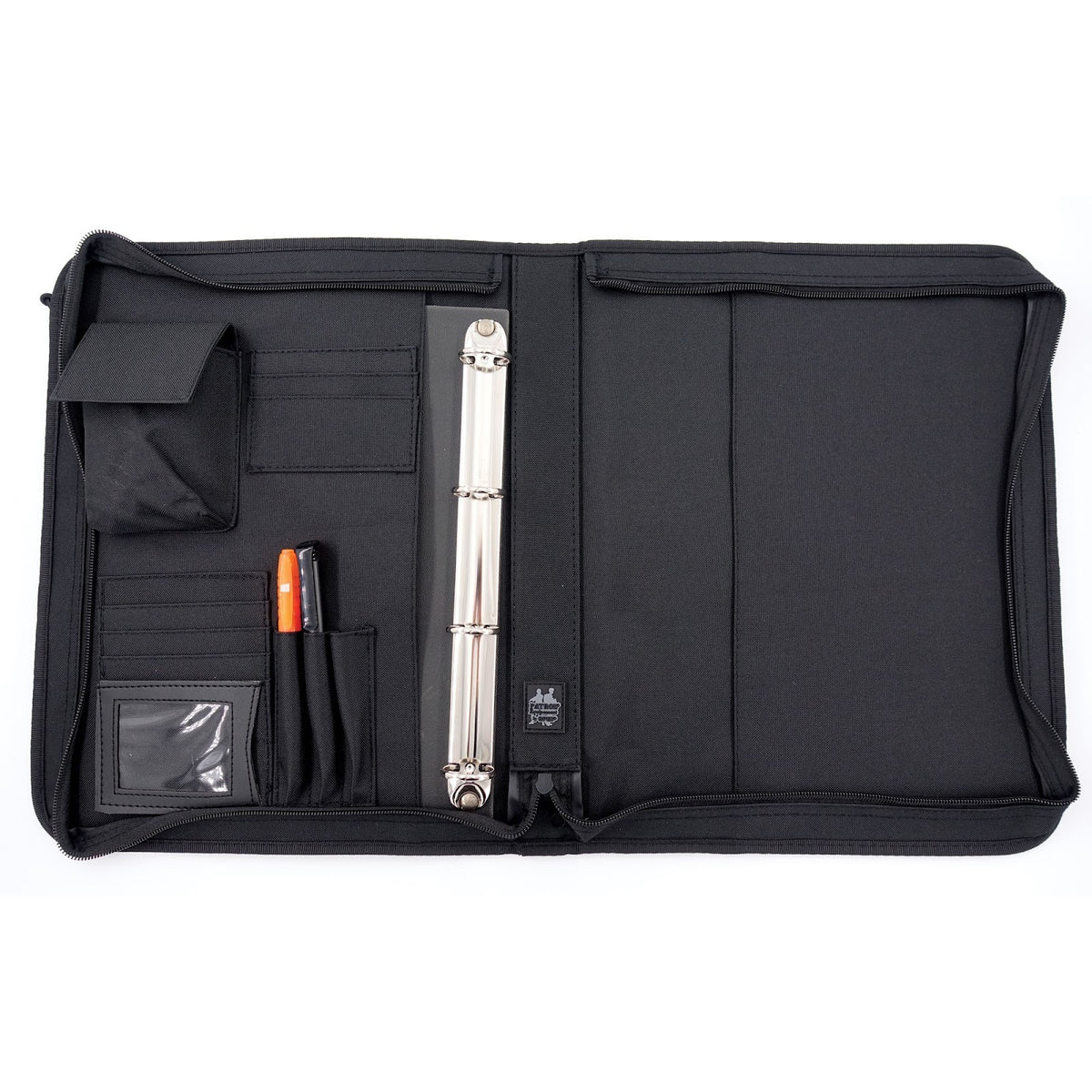 Porte-carnet OPEX classeur A4 polyester enduit PVC 37,5 x 29 cm 6 porte-cartes