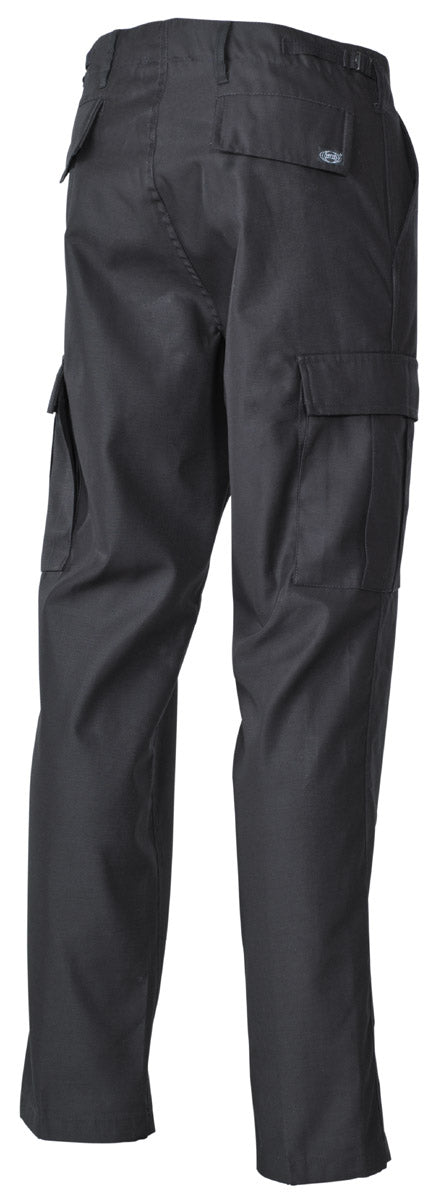 Pantalon de combat US BDU MFH à glissière polycoton 65/35 six poches passants 5,5 cm