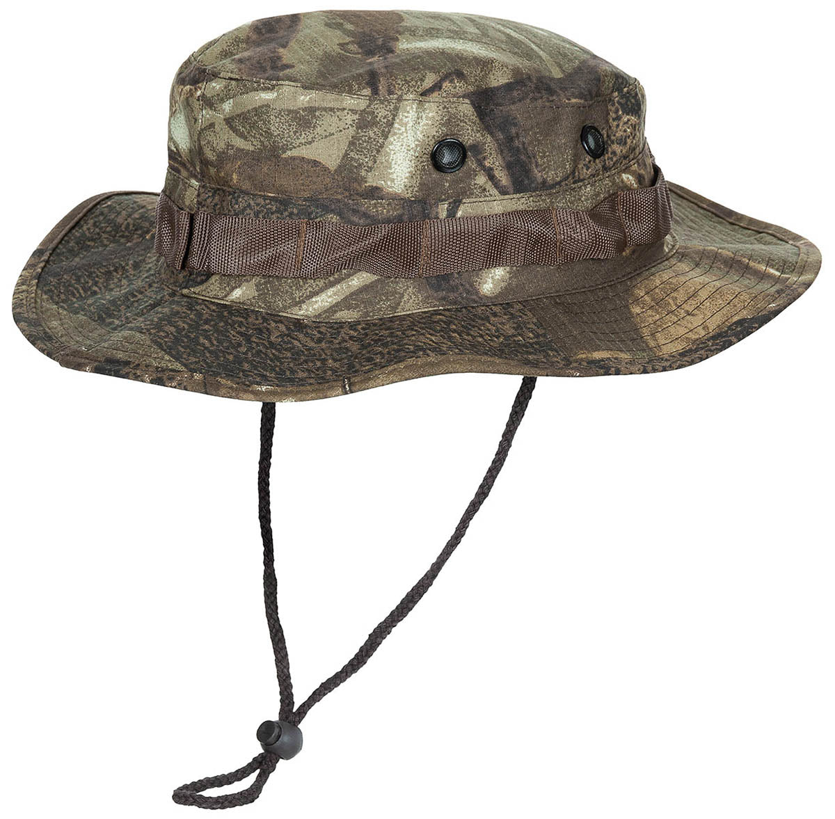 Chapeau de brousse US GI Boonie MFH en coton Rip Stop à passants périphériques