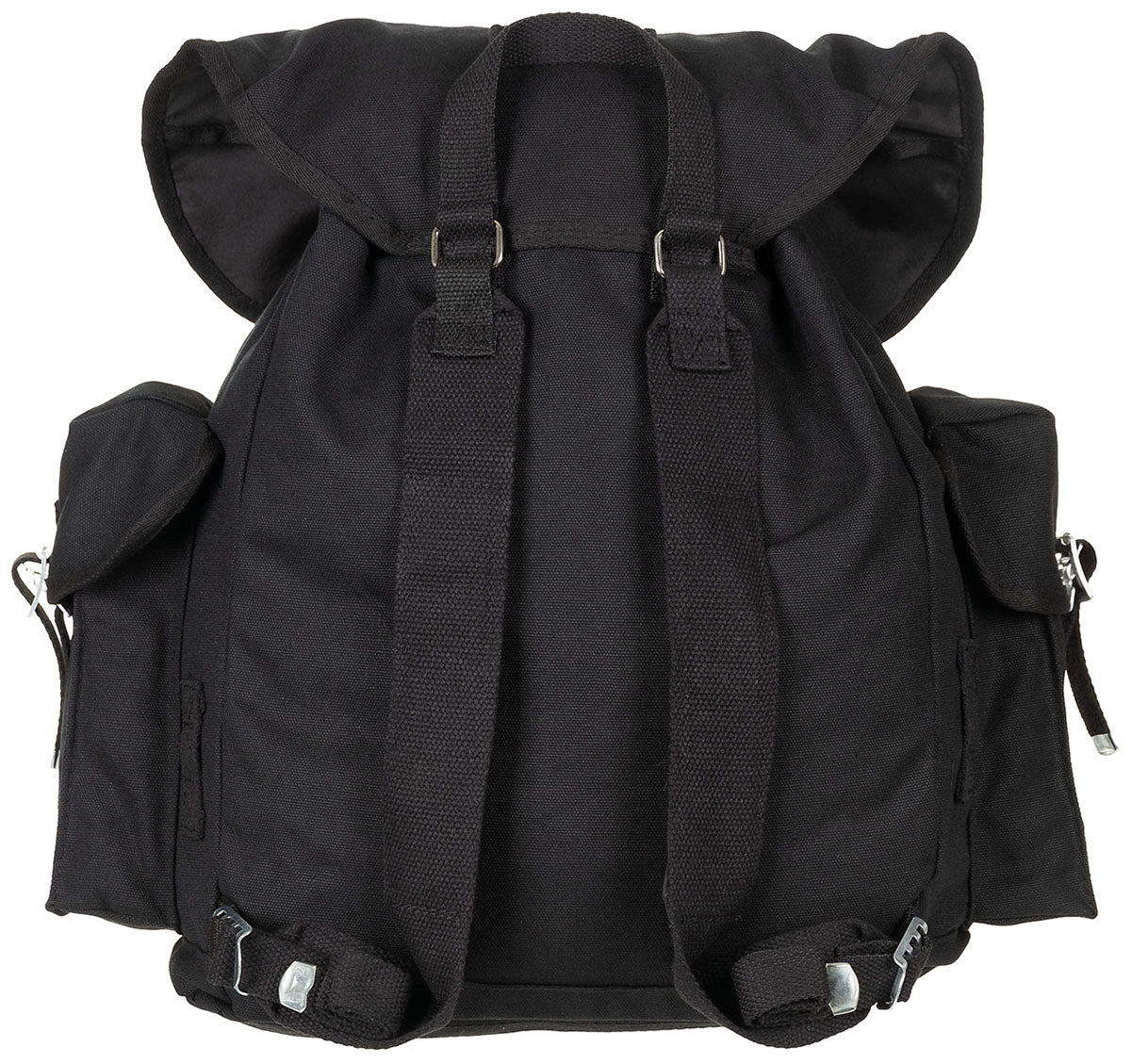 Sac à dos type BW MFH 30 l en toile de coton 45 x 40 x 24 cm à rabat sanglé