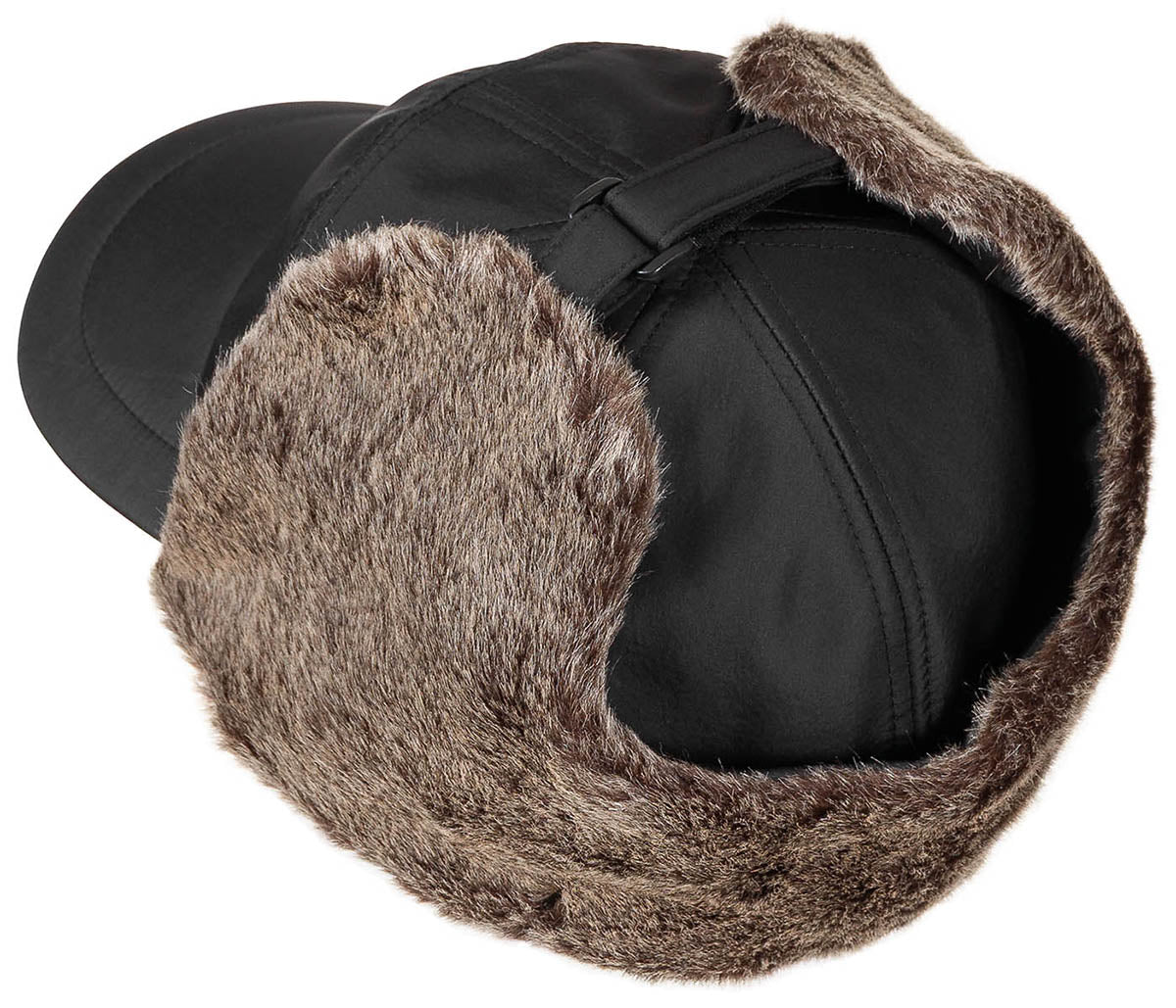 Bonnet Trapper Fox Outdoor à rabats d'oreilles visière et doublure polaire