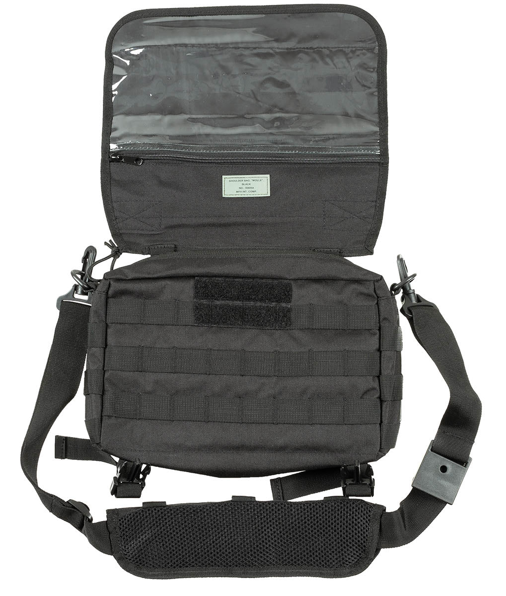 Sacoche de transport MFH MOLLE 4 L avec rabat amovible et porte-carte transparent