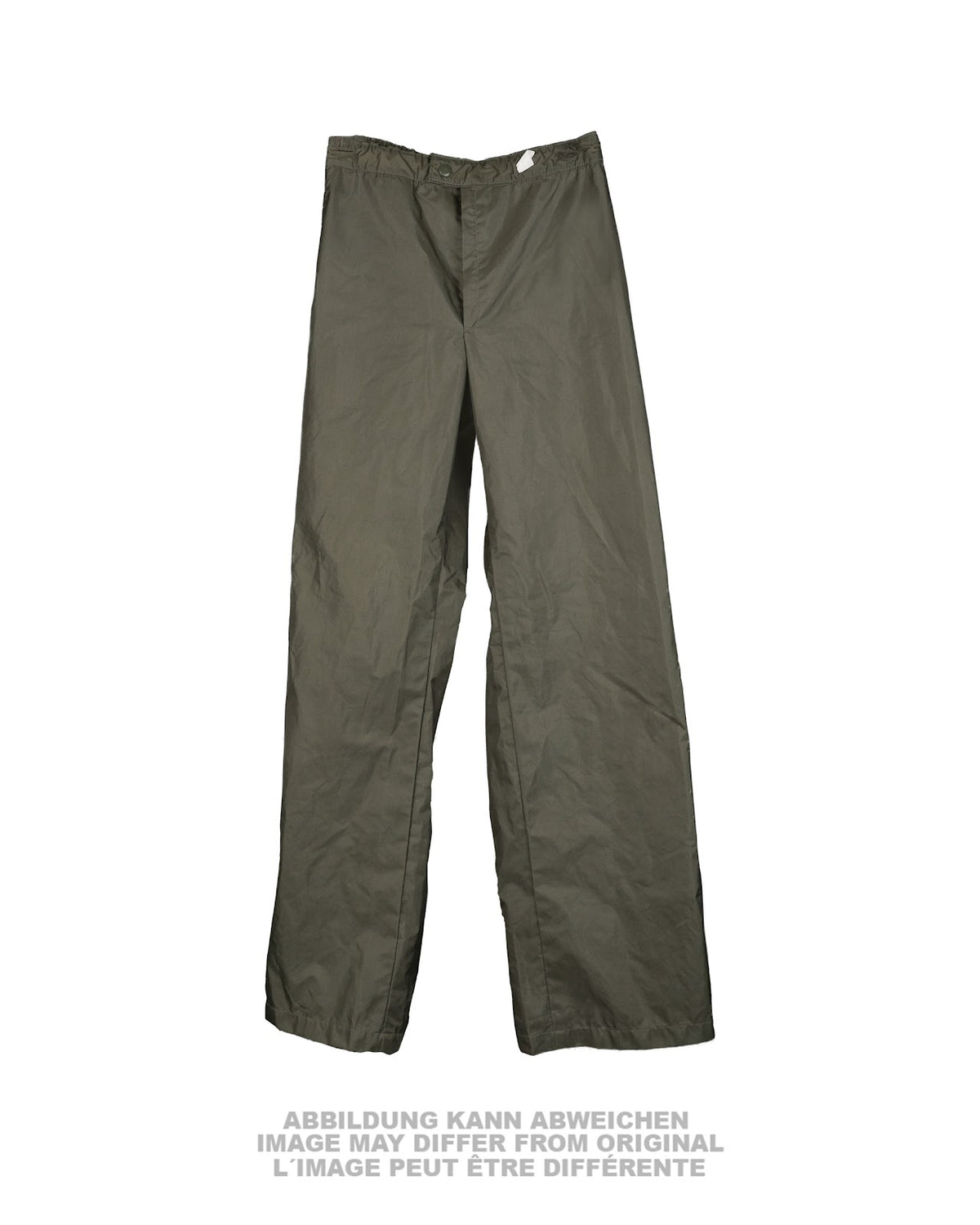 Pantalon de pluie de l'armée française en polyester, surplus militaire d'occasion