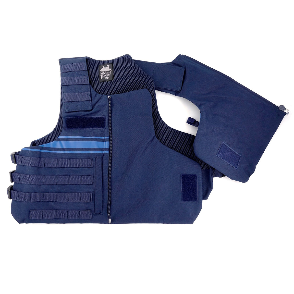 Housse de gilet pare-balles Patrol Equipement polyester 600D enduit PVC MOLLE