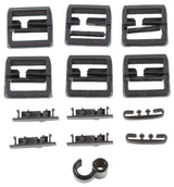 Boucles de rechange de masque britanniques, surplus comme neuf, lot de 5