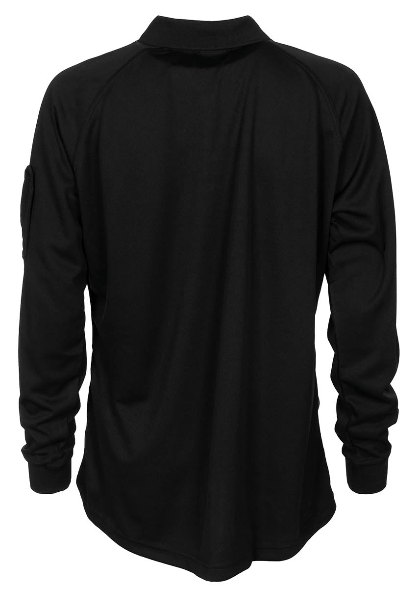 Polo britannique coupe femme à manches longues, surplus comme neuf, lot de 10