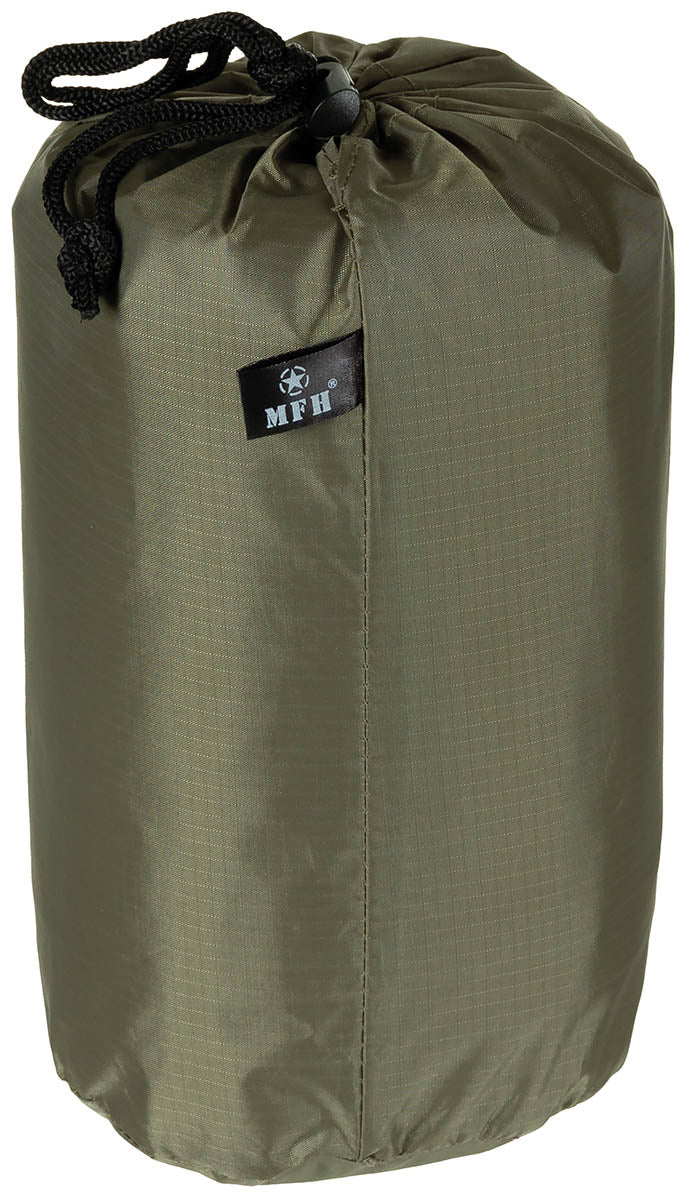 Bâche MFH Hexagon-Tarp 340 x 310 cm colonne d'eau 3000 mm avec 8 piquets