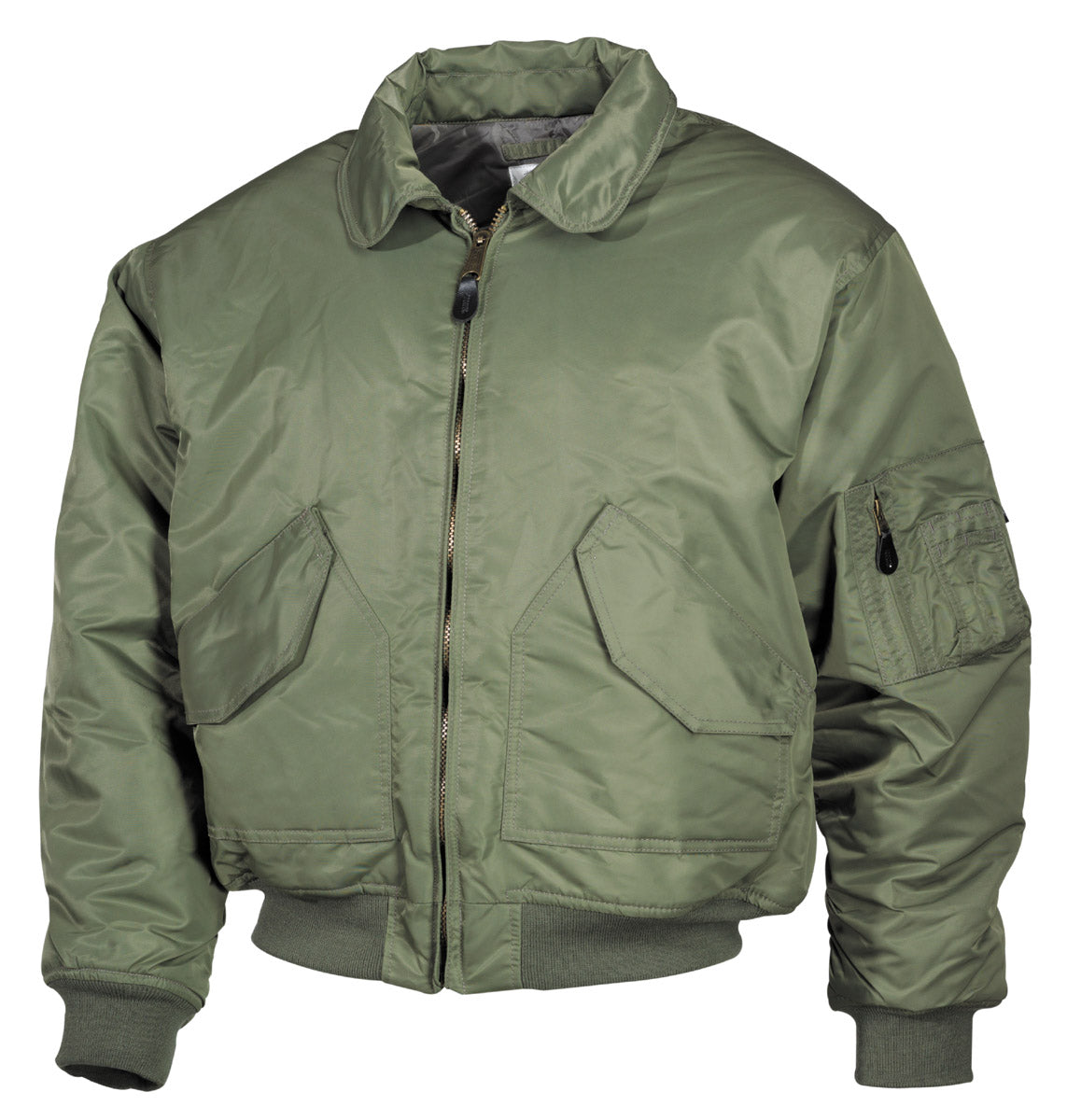 Blouson de vol MFH US CWU en nylon avec poche de manche à 4 compartiments