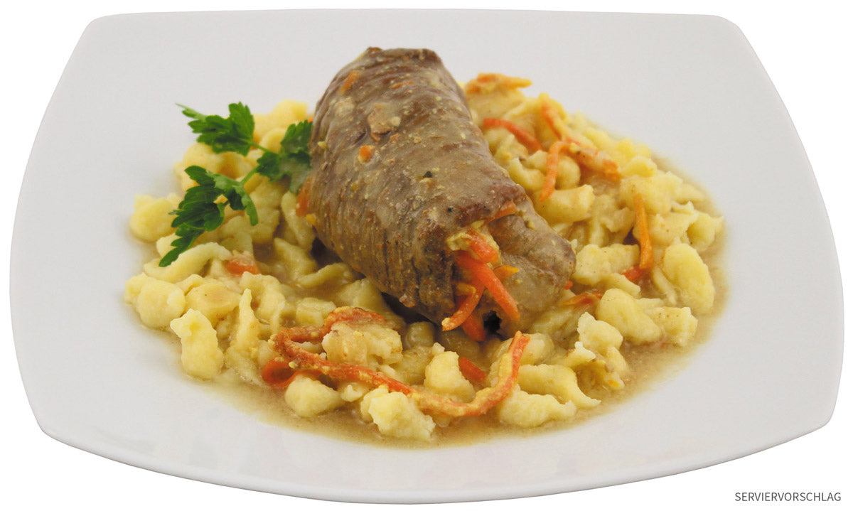Conserve de plat cuisiné au bœuf MFH 400 g sans conservateur ni exhausteur