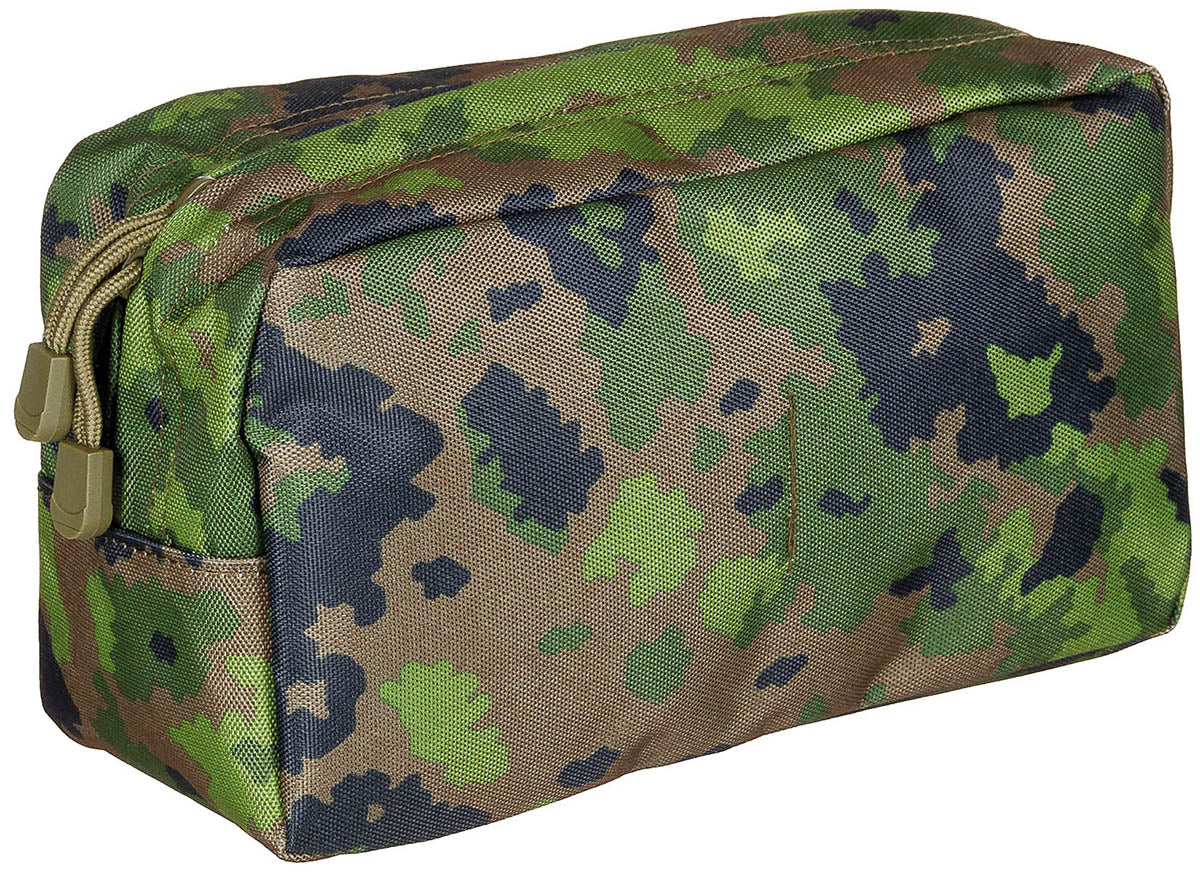 Pochette utilitaire MOLLE MFH grand format à ouverture intégrale, 25 x 13,5 x 9 cm
