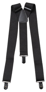 Bretelles élastiques MFH modèle en Y à trois clips métalliques, longueur réglable