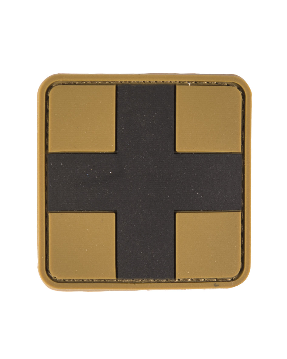 Morale patch premiers secours grand format Mil-Tec 3D PVC 5 x 5 cm 7 g auto-agrippant