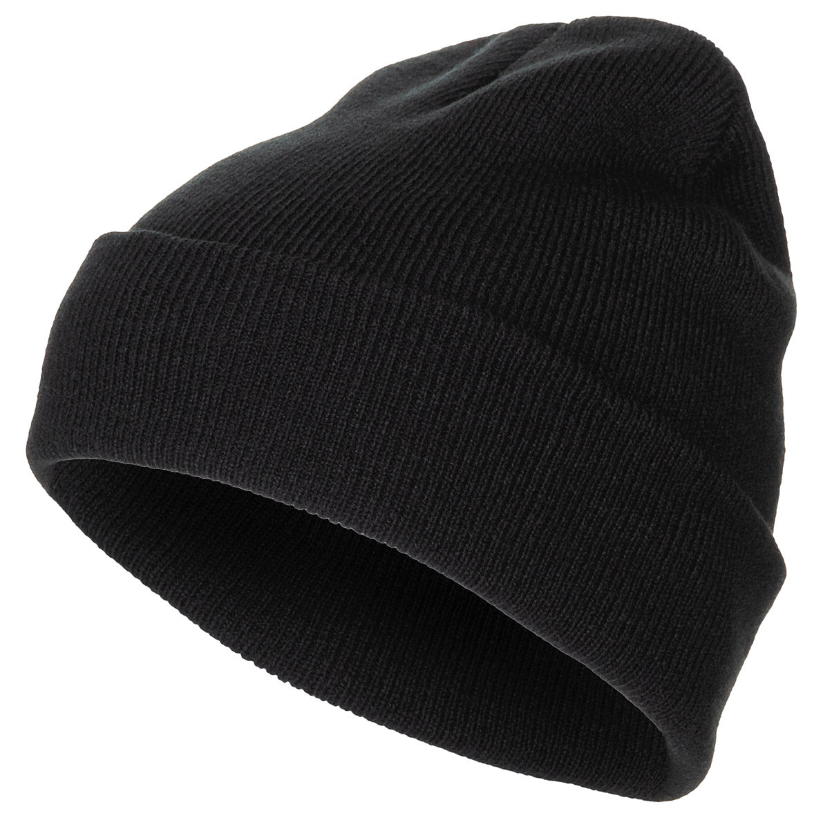 Bonnet à revers large MFH en acrylique maille fine double épaisseur