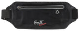 Ceinture de course Run Fox Outdoor en polyester enduit PU à poche avant étanche