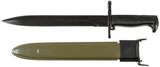 Baïonnette US M1 MFH pour M1 Garand lame 25 cm acier 3Cr13 avec fourreau M7