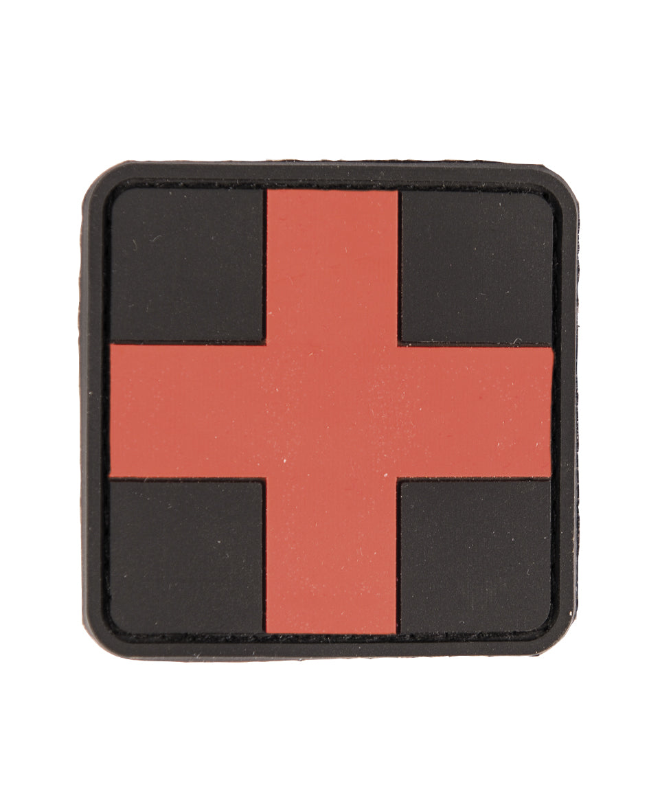 Morale patch premiers secours grand format Mil-Tec 3D PVC 5 x 5 cm 7 g auto-agrippant