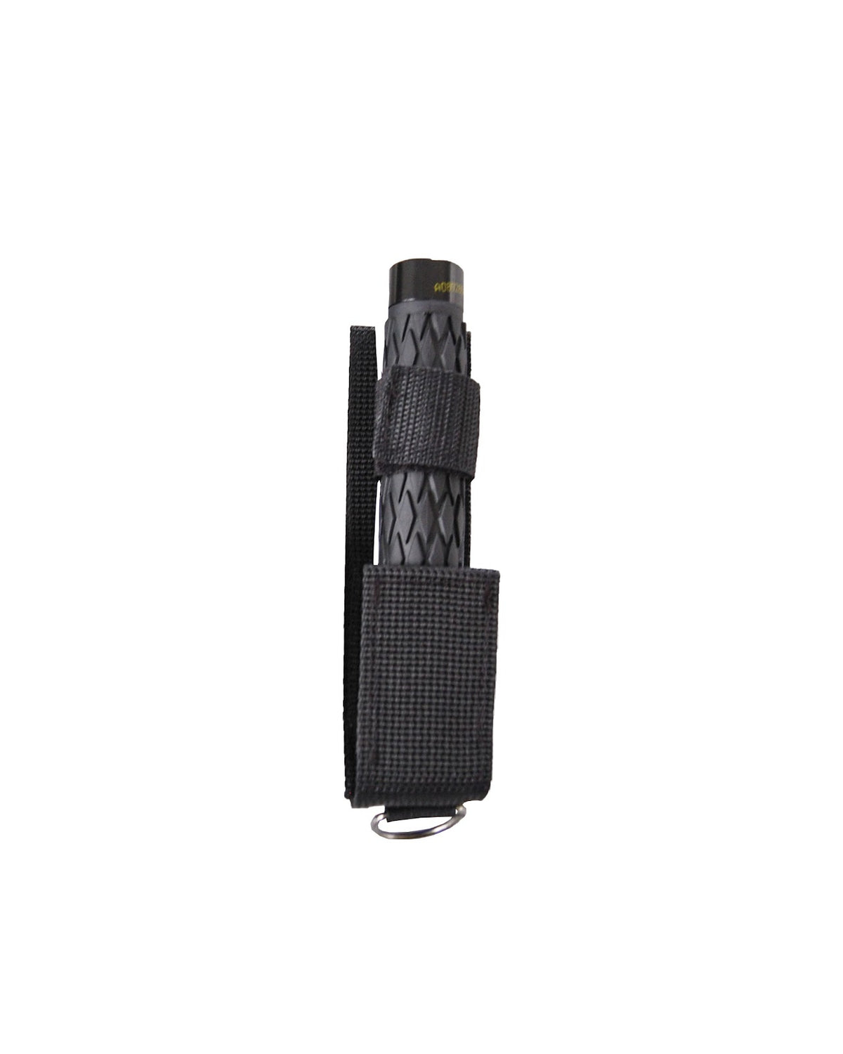 Matraque télescopique Mil-Tec acier au carbone 16 / 41 cm poignée TPE avec étui nylon
