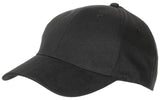 Casquette plate MFH en coton brossé à boucle laiton et visière six piqûres