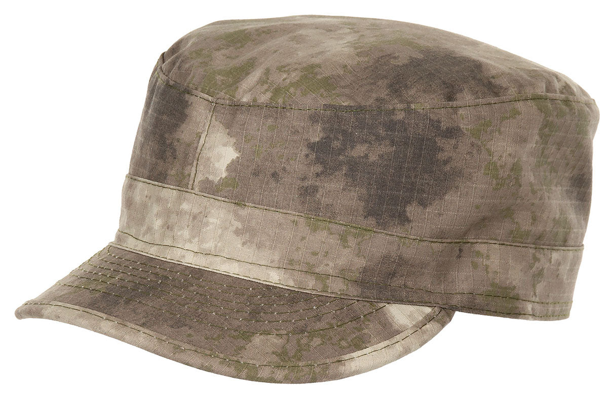 Casquette de treillis US ACU MFH en coton Rip Stop à panneau auto-agrippant