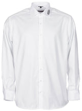 Chemise de service MFH Security en coton brodée au col manchettes boutonnées