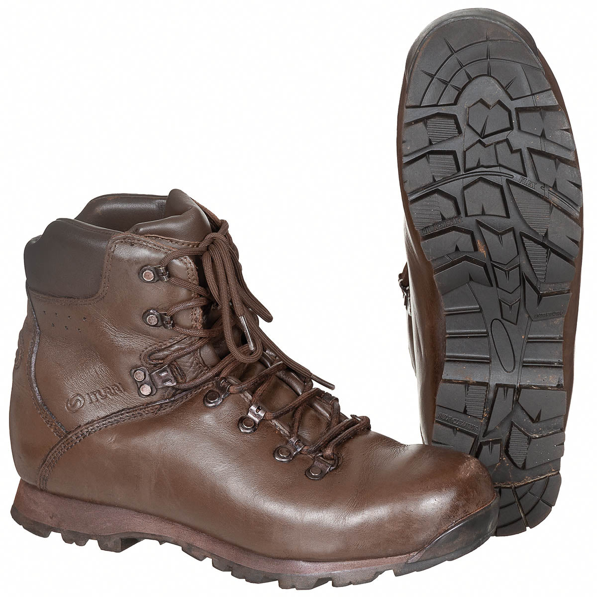 Chaussures de combat britanniques Patrol, surplus d'occasion, lot de 5