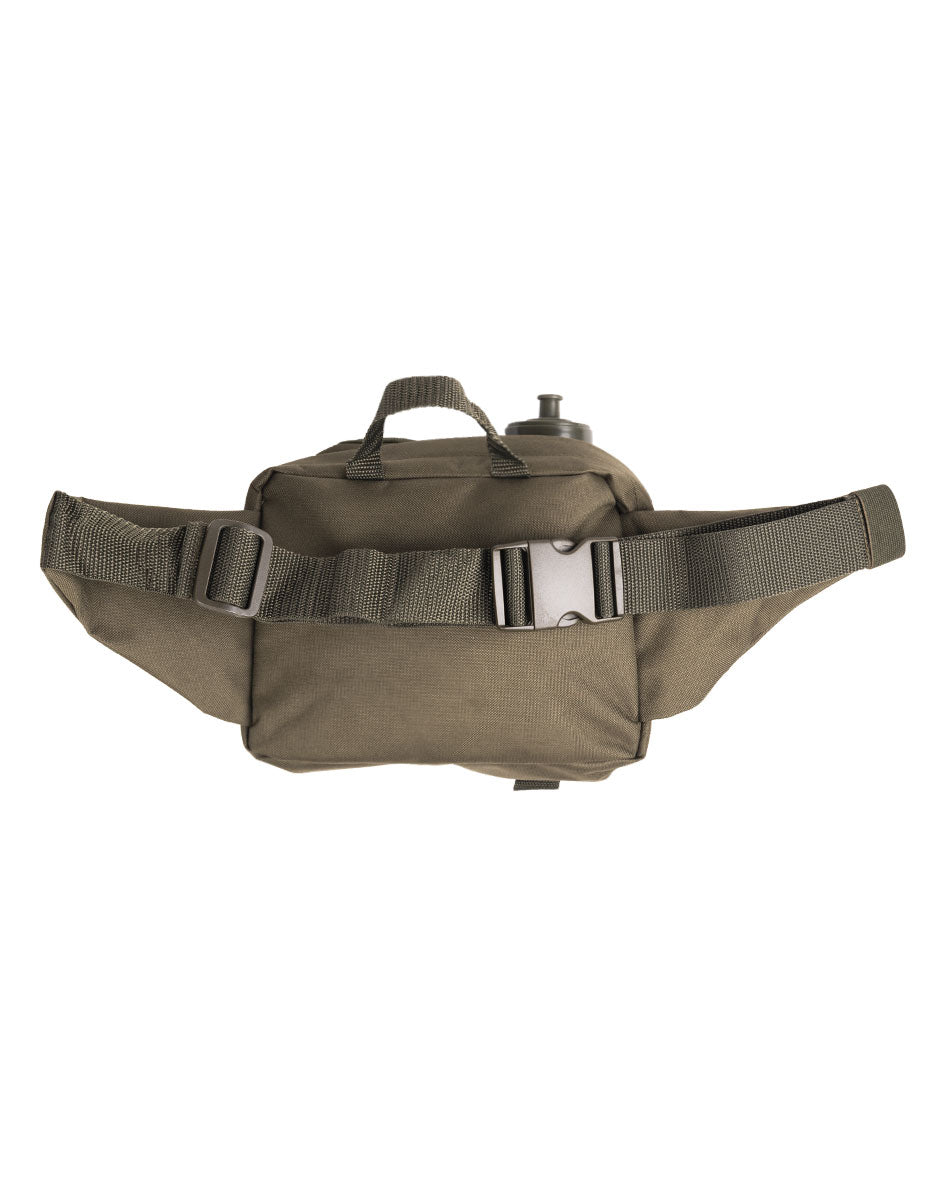 Sacoche de ceinture Mil-Tec en polyester enduit PVC avec bouteille de 0,6 litre incluse