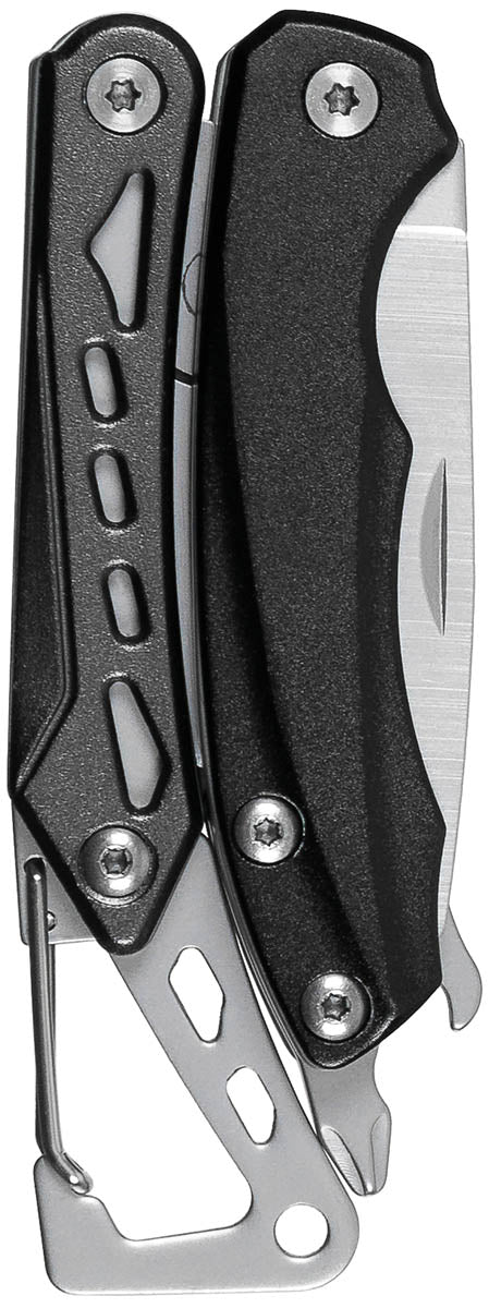 Pince multifonctions Fox Outdoor Mini 4 outils avec mousqueton poids 100 g