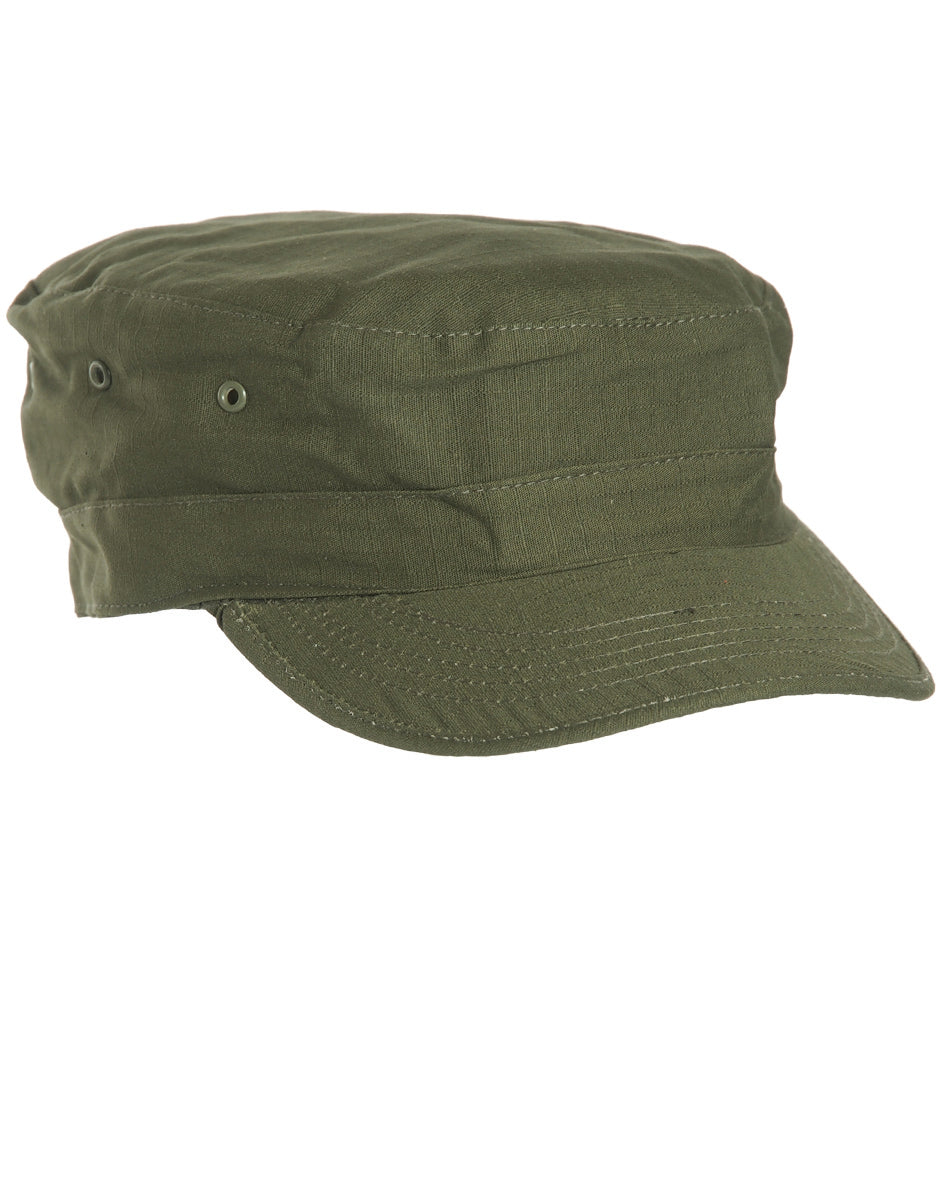 Casquette de treillis type US Mil-Tec BDU en coton ripstop avec aérations latérales