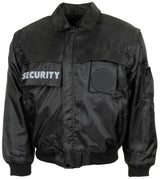 Blouson MFH Security à manches amovibles doublure séparable et écussons