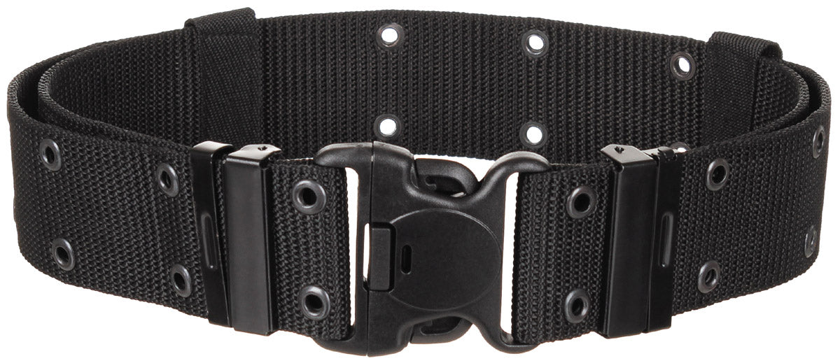 Ceinturon à œillets type US LC2 MFH en nylon 6 cm réglable à 110 cm