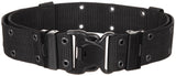 Ceinturon à œillets type US LC2 MFH en nylon 6 cm réglable à 110 cm