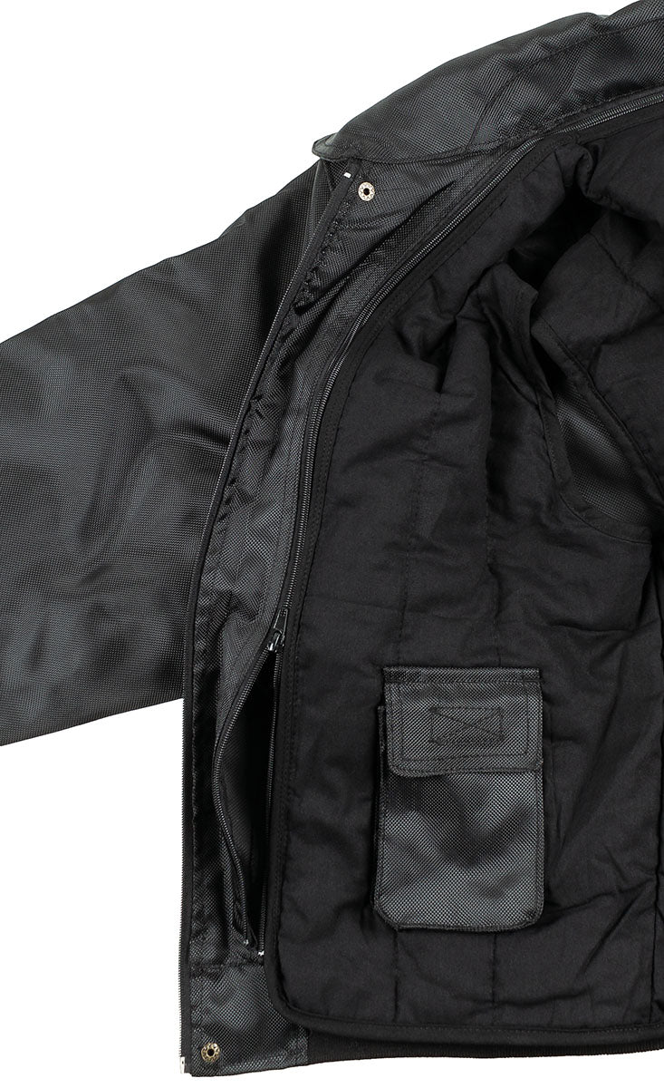 Blouson MFH Security à manches amovibles doublure séparable et écussons