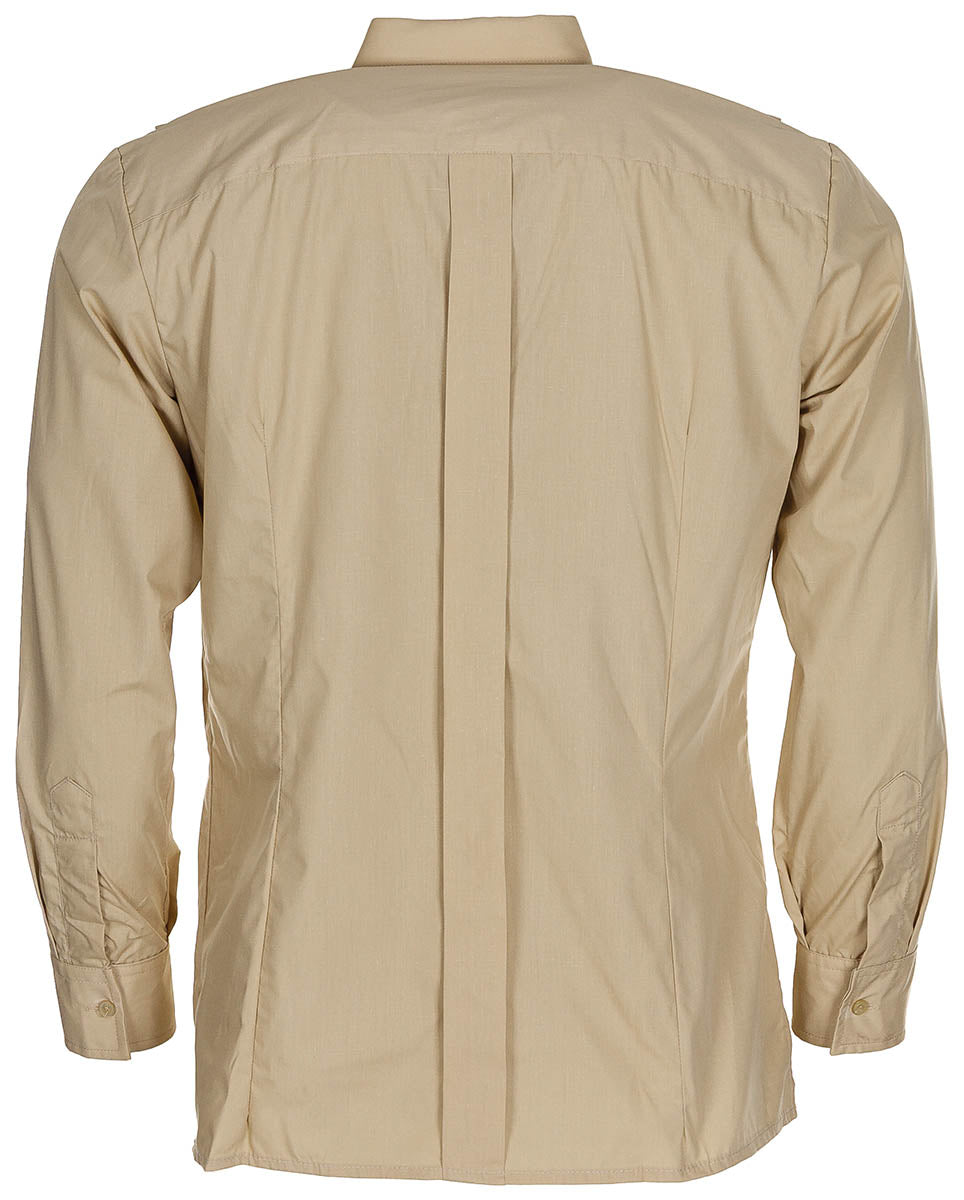 Chemise de service espagnole à manches longues, surplus comme neuf