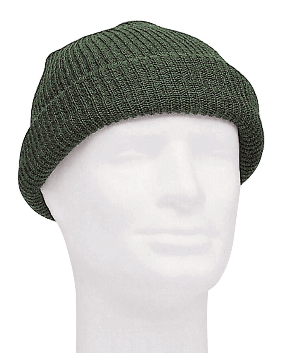 Bonnet militaire type US Watch Cap Mil-Tec en laine 100 % pour saison froide