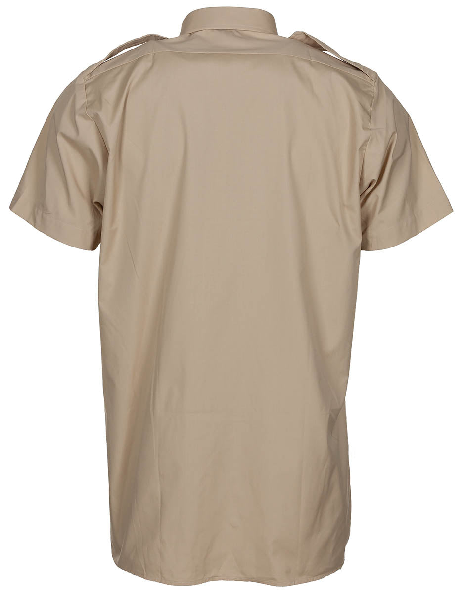 Chemise de service britannique à manches courtes, surplus comme neuf, lot de 10